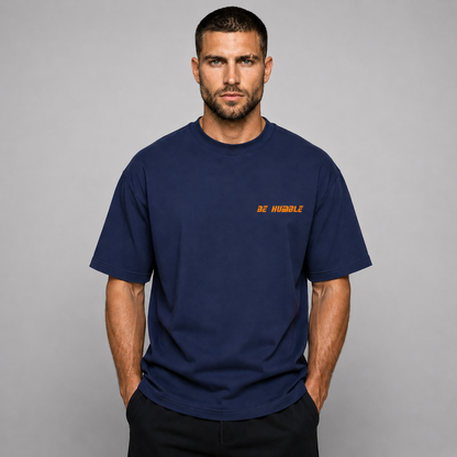 Navy Blue x Orange