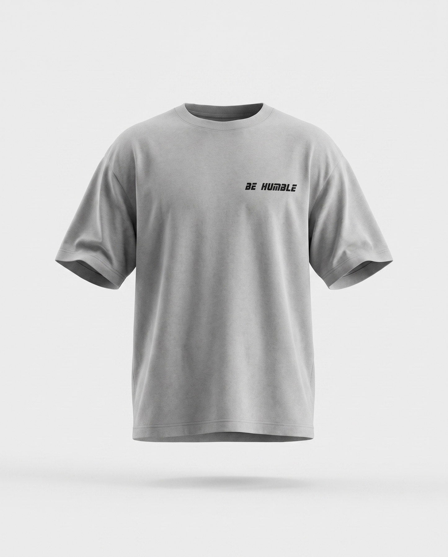 Grey x Black tee - ghost mannequin