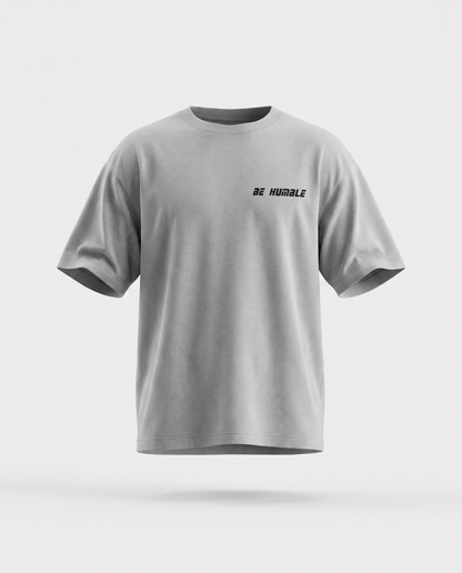 Grey x Black tee - ghost mannequin